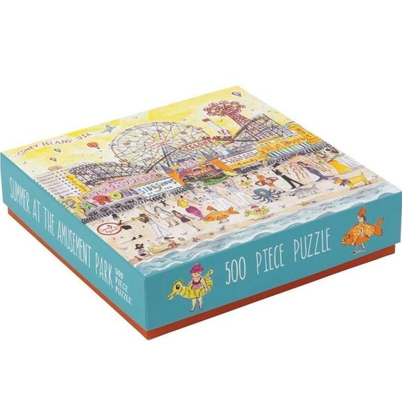 Summer at the Amusement Park  500 Piece Puzzle! - Picture 7 of 8